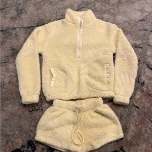 No Boundaries Cream Fleece Set